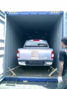 shipping a car abroad