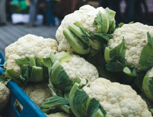 Ship fresh cauliflower