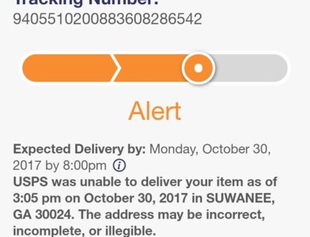 Lost Packages Due to Address Label Errors