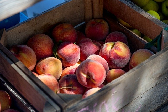 Shipping fresh peaches
