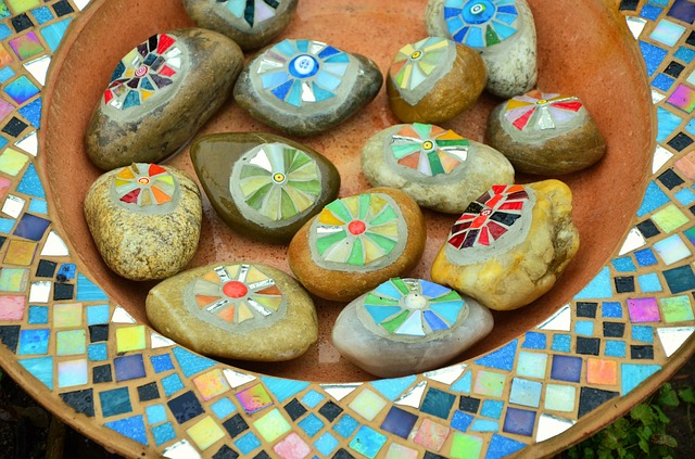 shipping glass mosaic crafts