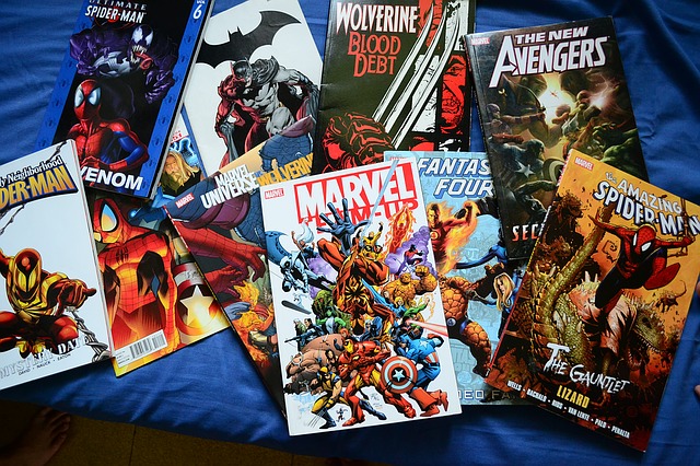 shipping comic books