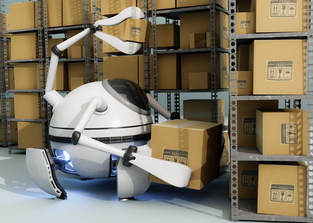artificial intelligence AI in parcel shipping